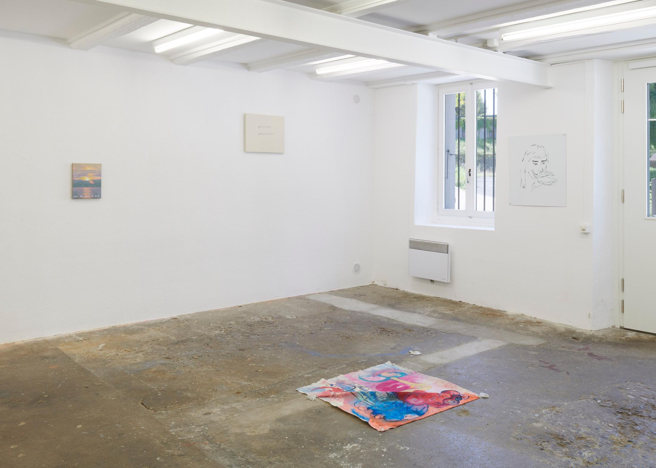 Exhibition View Groupshow «Observer of the Techniques» at WallRiss, Fribourg, 2019 / Courtesy: the artists and WallRiss