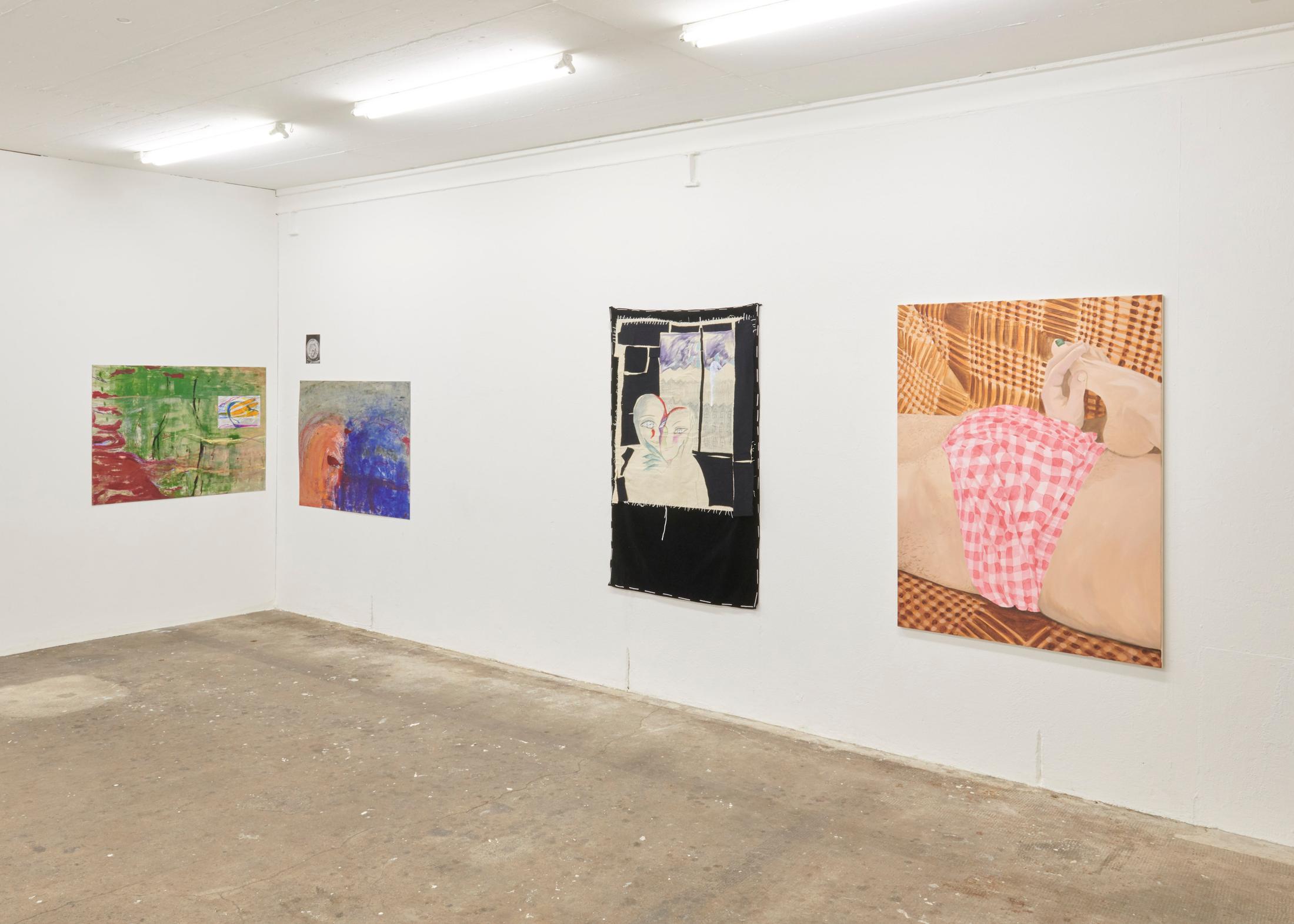 Exhibition View Groupshow «Observer of the Techniques» at WallRiss, Fribourg, 2019 / Courtesy: the artists and WallRiss