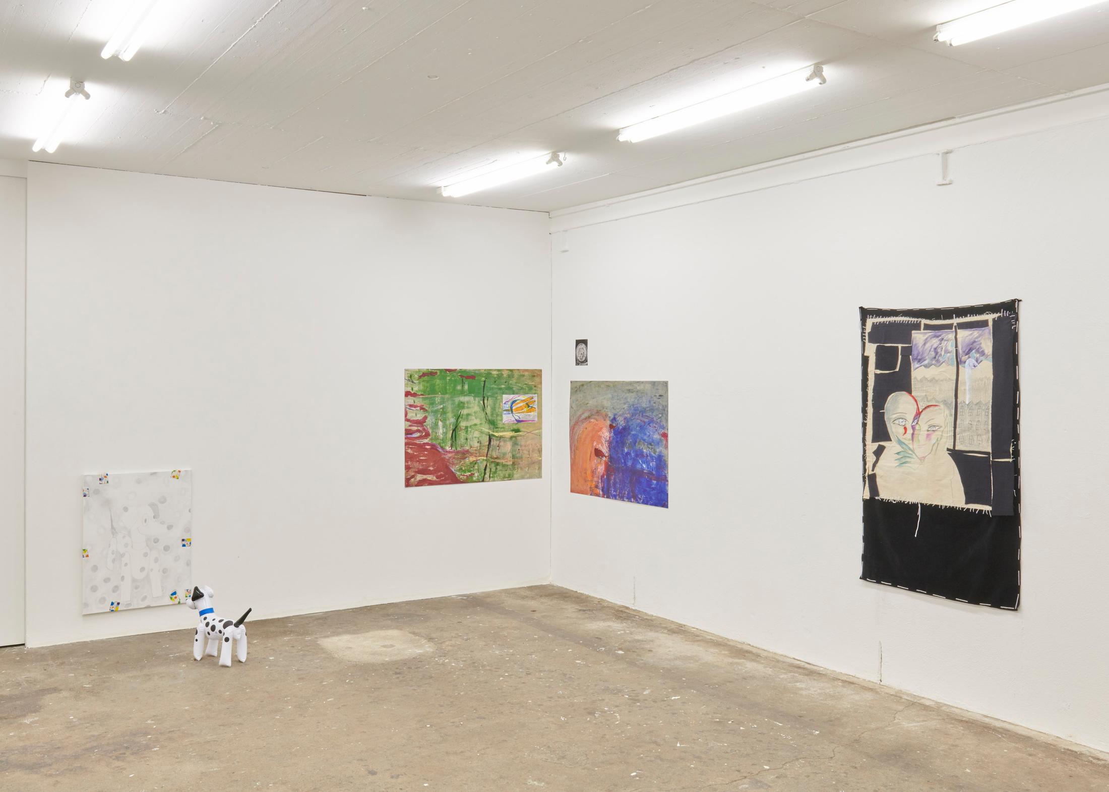 Exhibition View Groupshow «Observer of the Techniques» at WallRiss, Fribourg, 2019 / Courtesy: the artists and WallRiss
