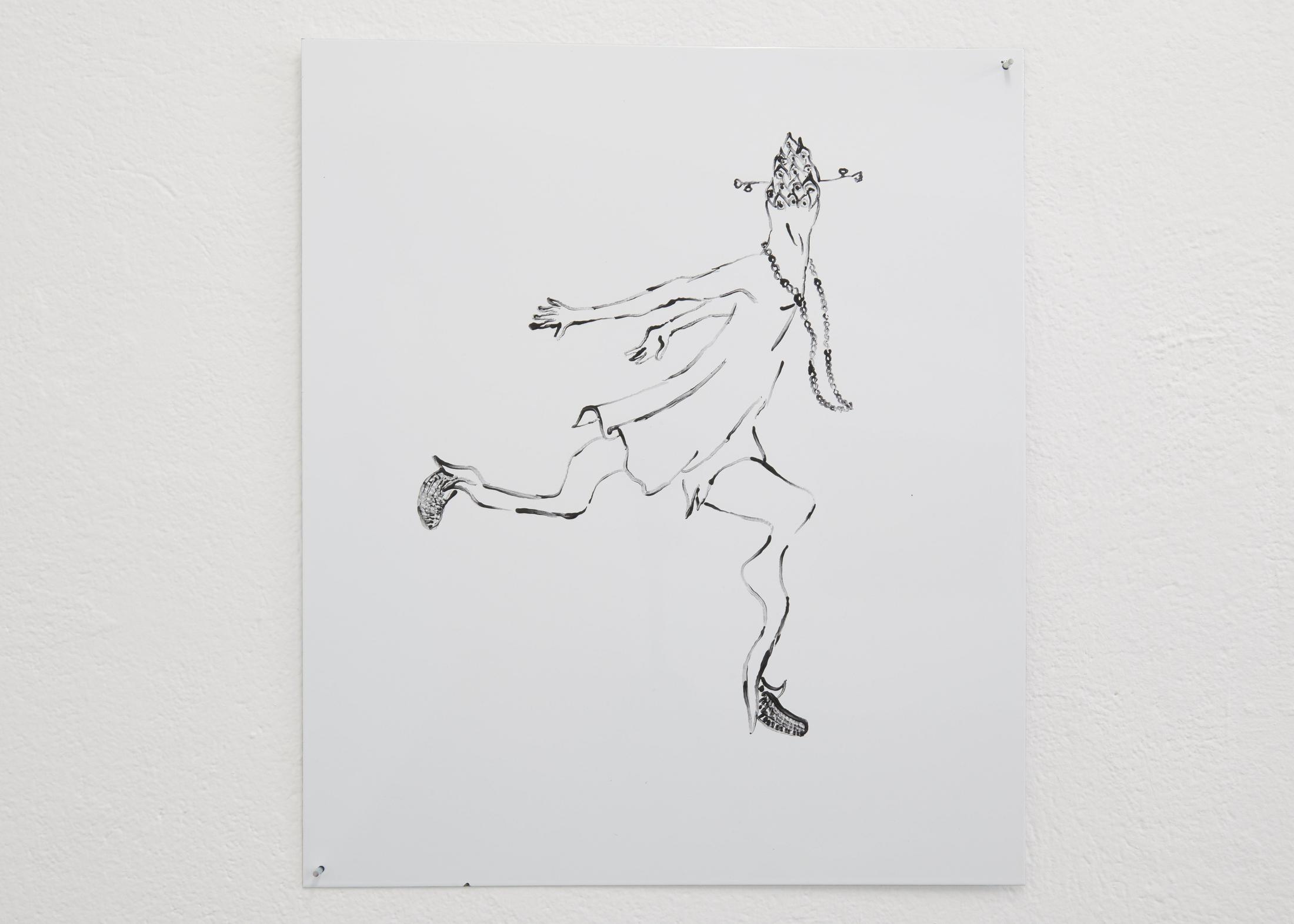 Exhibition View Groupshow «Observer of the Techniques; view on Gil Pellaton, Hydrogène, 2019» at WallRiss, Fribourg, 2019 / Courtesy: the artists and WallRiss