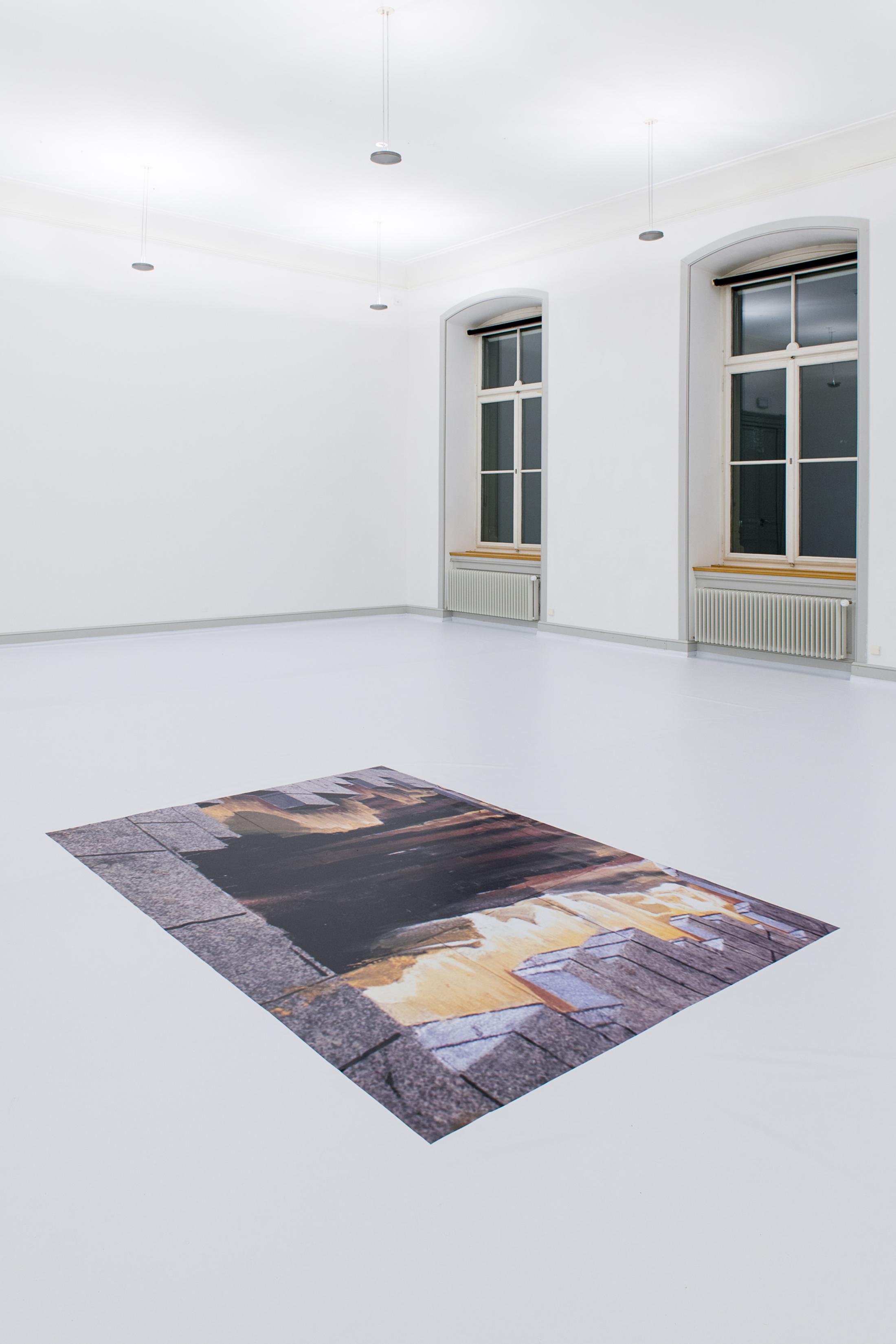 Installation View Olga Balema "It’s a Mad, Mad, Mad, Mad World, 2018" at Kunstmuseum St. Gallen / Photo: Sebastian Stadler / Courtesy: the artist