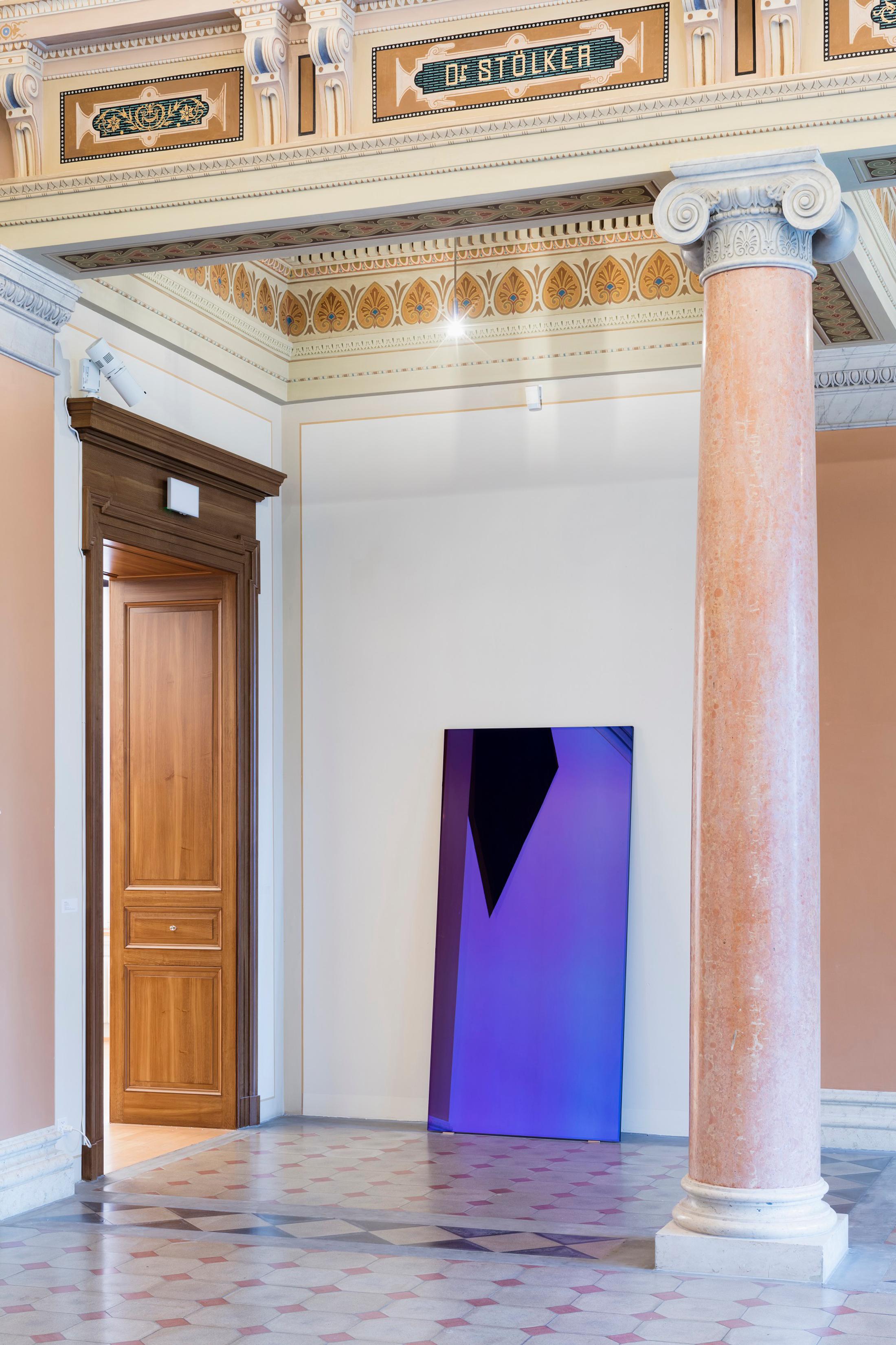 Installation View Raphael Hefti "Substraction as Addition, 2015" Kunstmuseum St.Gallen, 2018 / Photo: Sebastian Stadler