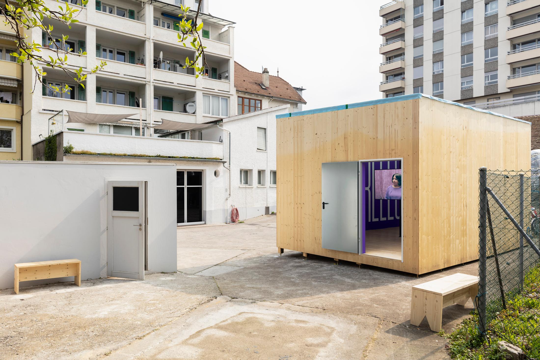 Exhibition View Groupshow «On Fire – Vulnerable Footage» at SALTS, Birsefelden, Basel, 2019 / Photo: Gunnar Meier / Courtesy: the artists, Basler Dokumentartage and SALTS